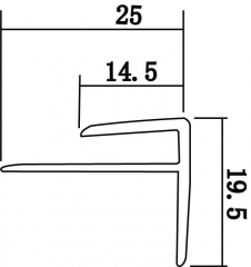Fivela de piso de impressão de um lado em PVC YL4