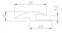 Fivela de piso de PVC macio S-YG-35