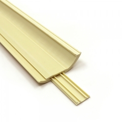 PVC单面印刷地板扣条