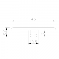 Fivela de piso de impressão de um lado em PVC YP40